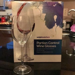 Weight watchers wine glasses